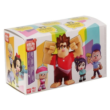 Bandai America - Wreck It Ralph 2 Power Pack Mini Figures 2 Pack, Series 1 Blind Pack