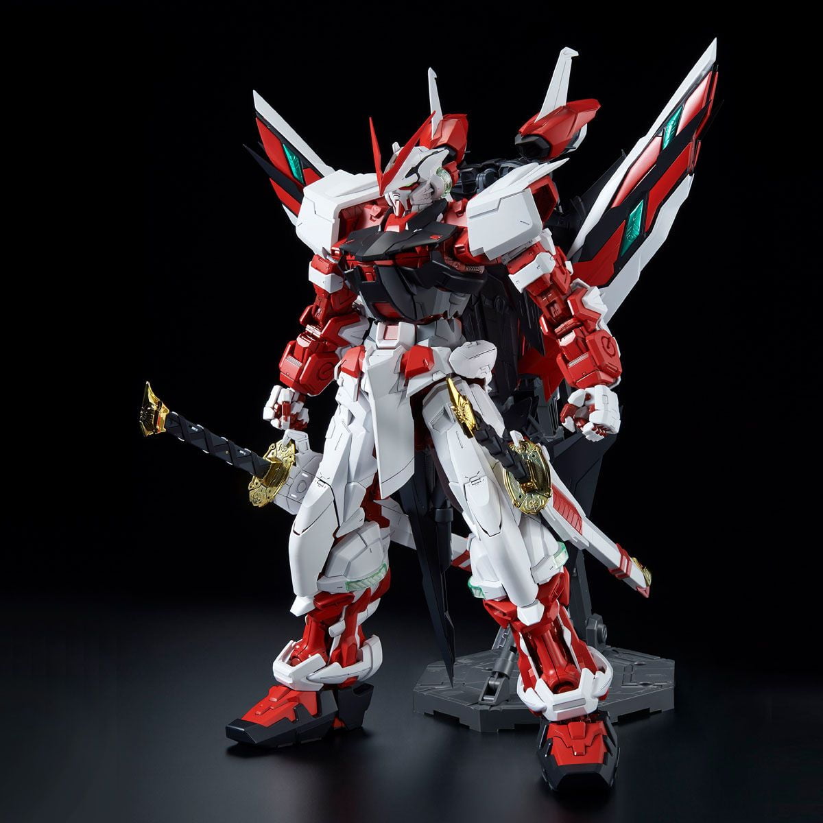 BANDAI - Kai_to_ma Bandai Hobby MG Gundam Kai Model Kit 1/100 Scale Astray Red