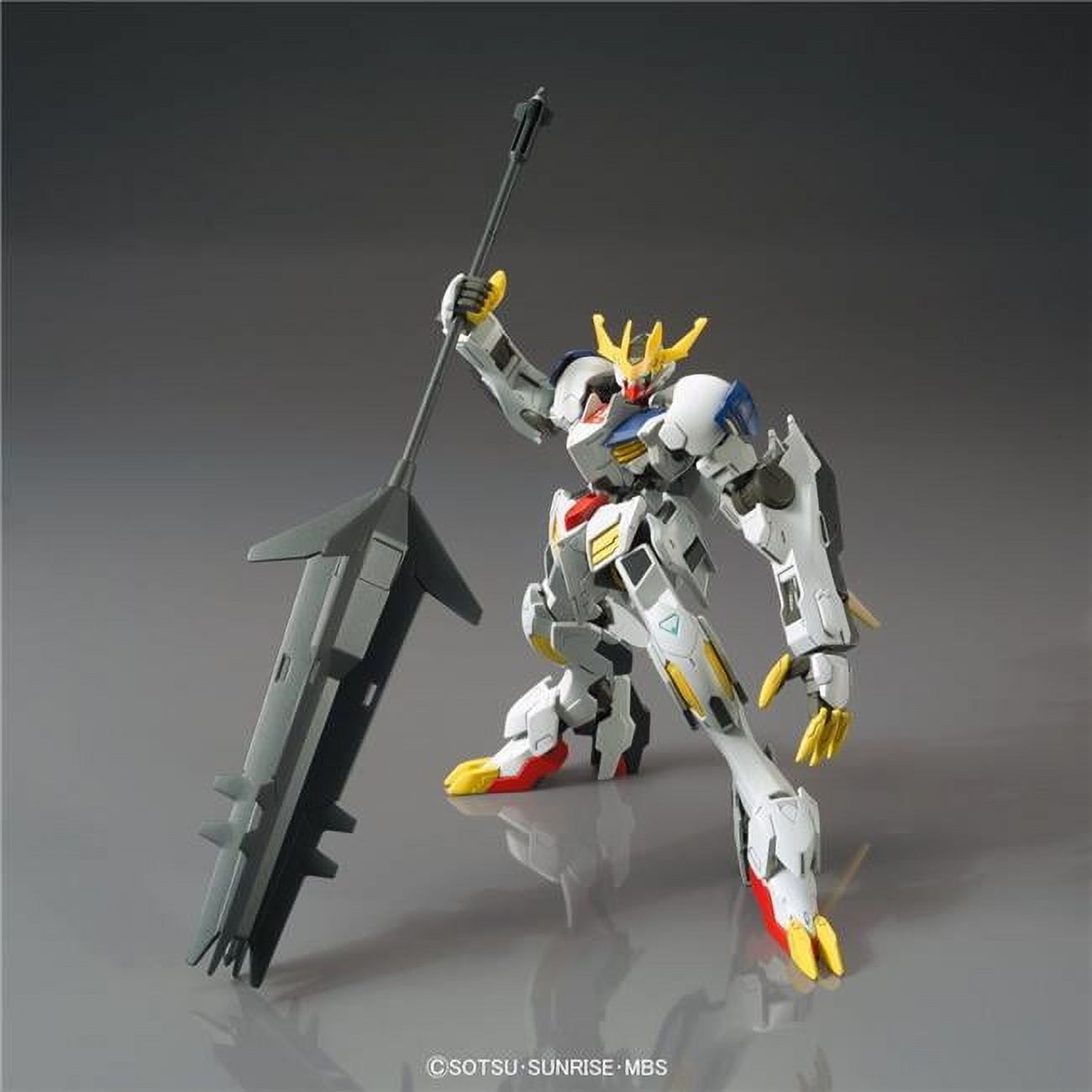 Bandai BAS5055451 1 by 144 Scale No.33 Gundam Barbatos Lupus Rex HG IBO Model Kit from Gundam IBO