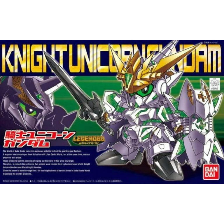 Bandai 2226080 BB SD UC #385 Knight Unicorn Gundam Mobile