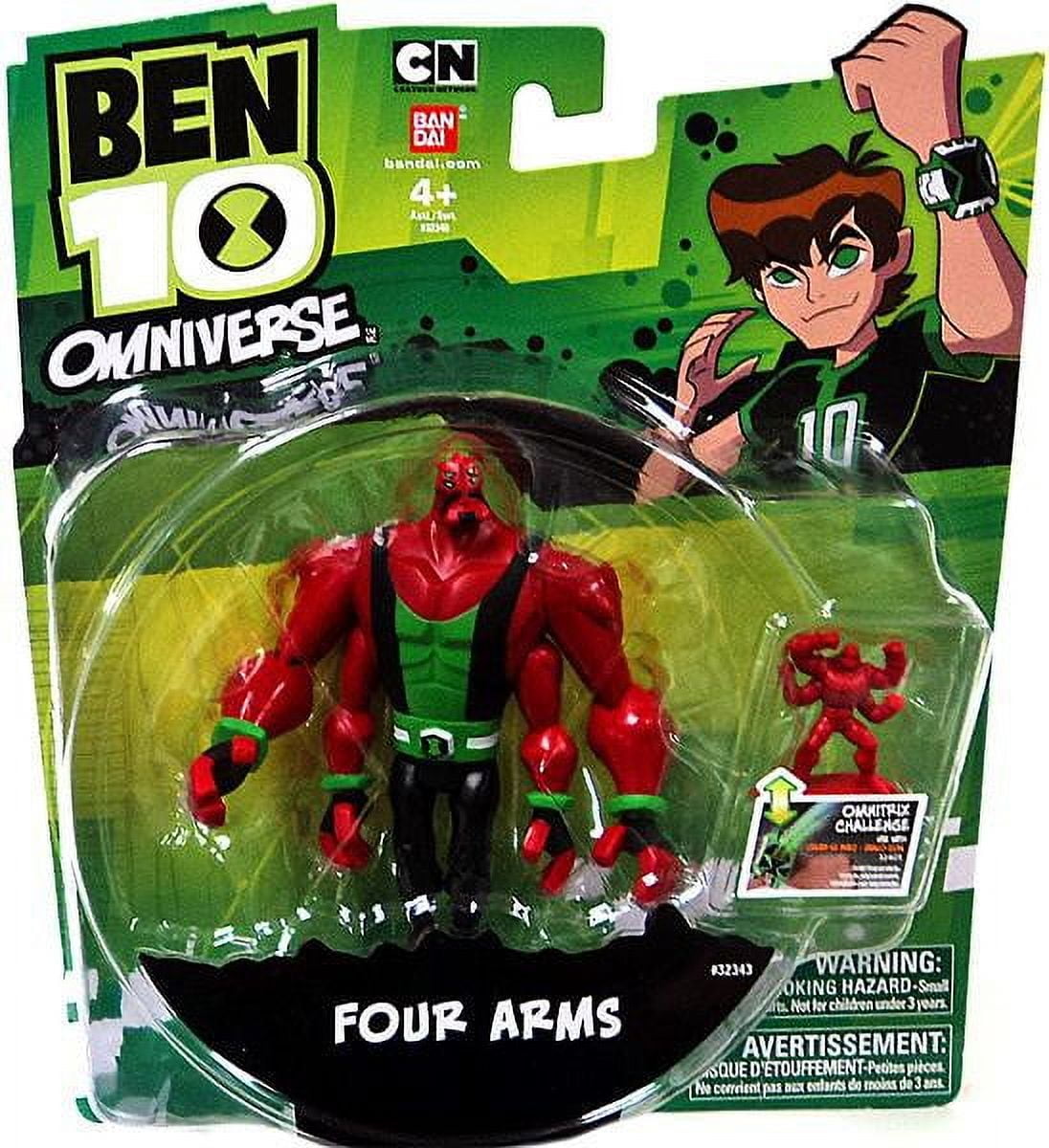 Bandai America Collectible Four Arms Action Figures Ben 10 Omniverse