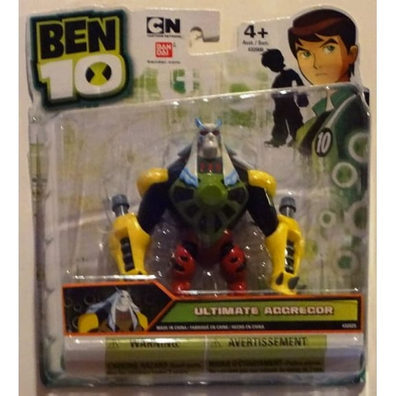 Bandai Ben 10 Ultimate Alien 4" Aggregor Action Figure