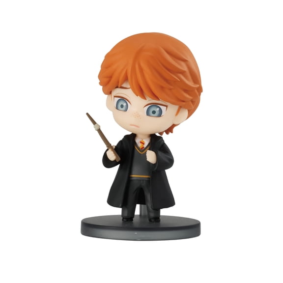 Bandai Chibi Masters Harry Potter Figures Ron Weasley Doll  8cm Ron Figure With Damaged Wand