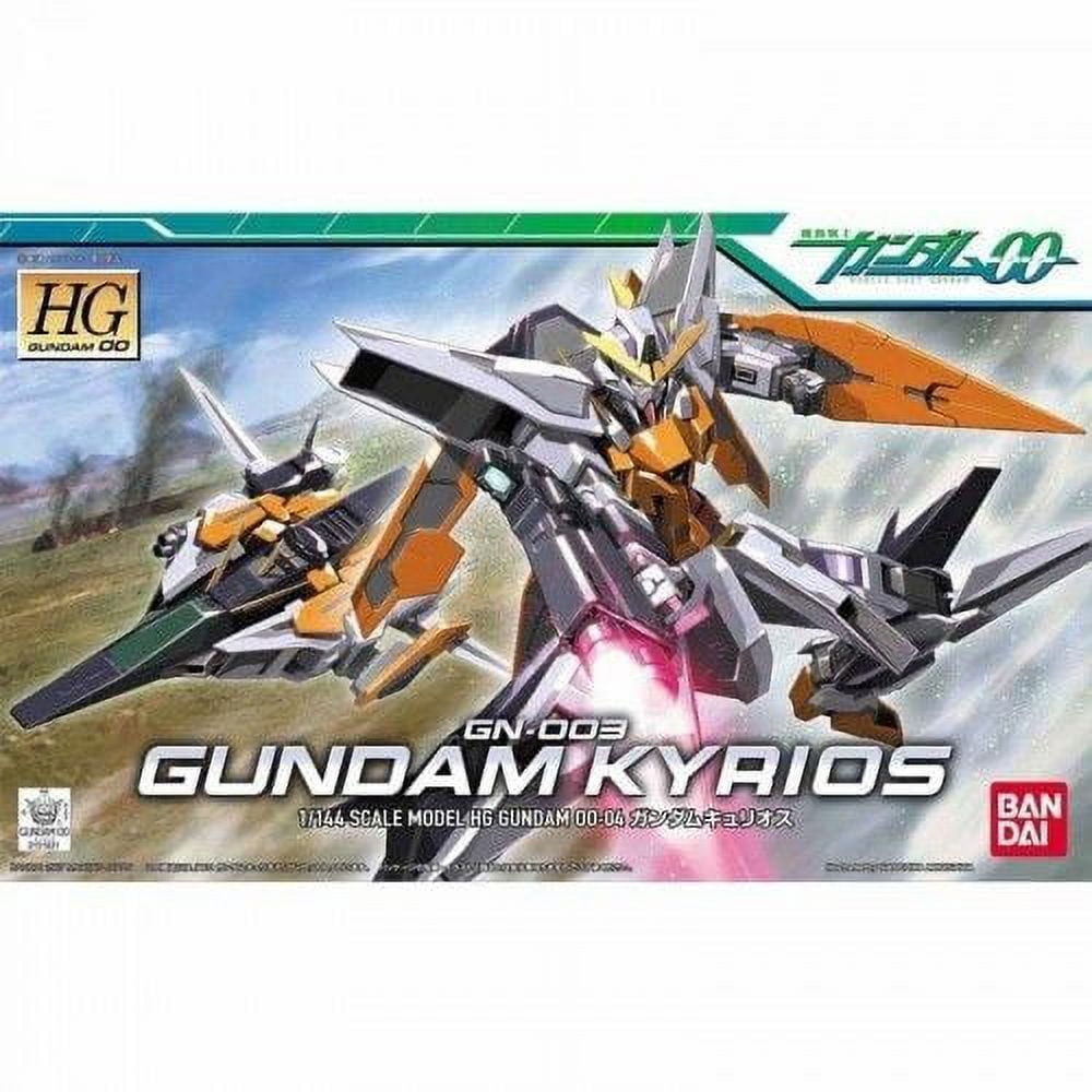 Bandai Collectible 1/144 HG Gundam Kyrios 00-04 Action Figures