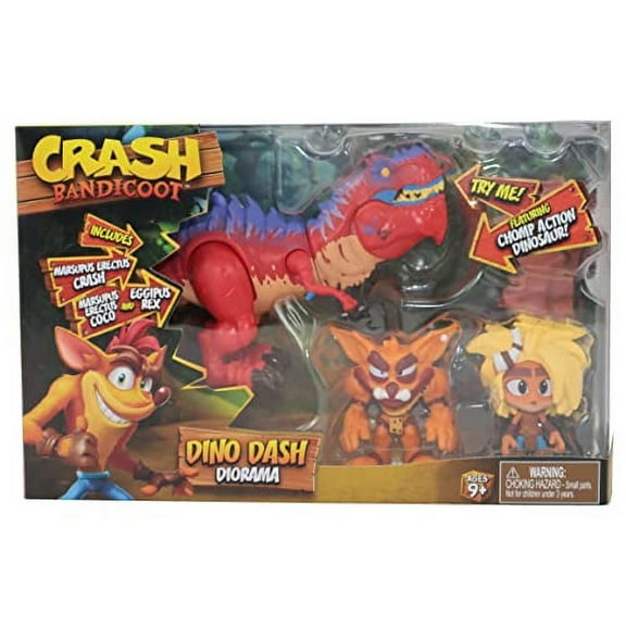 Bandai Crash Bandicoot DINO DASH Diorama
