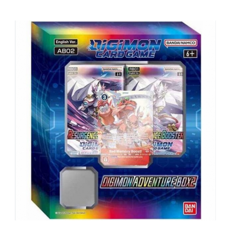 最も優遇の Digimon Bandai Card Resurgence 4 with 2 Box Adventure Game デジモンカードゲーム