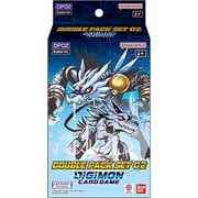 Collectible Bandai | Digimon Card Game Double Pack Set 02 DP02 | Trading Card Game | Ages 6+ | 2 Players | 30 Minutes Playing Time