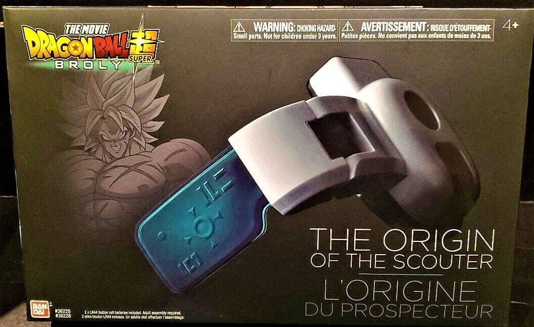 Bandai Dragon Ball Super Broly Movie Origin Scouter Cosplay Toeii ...