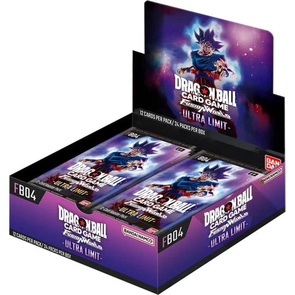 Bandai Dragon Ball Super Card Game Fusion World FB04 Ultra Limit Booster Box
