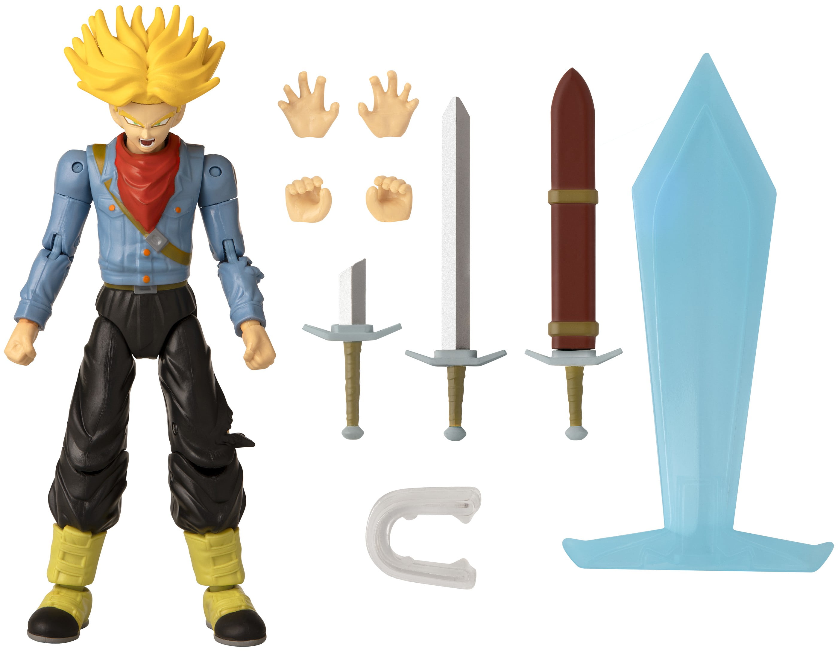 omitir excitación Acelerar Bandai Dragon Ball Super Dragon Stars Battle Pack Future Trunks vs Fusion  Zamasu Action Figure Set, 12 Pieces - Walmart.com