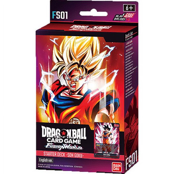 Bandai Dragon Ball Super Fusion World Starter Deck Son Goku