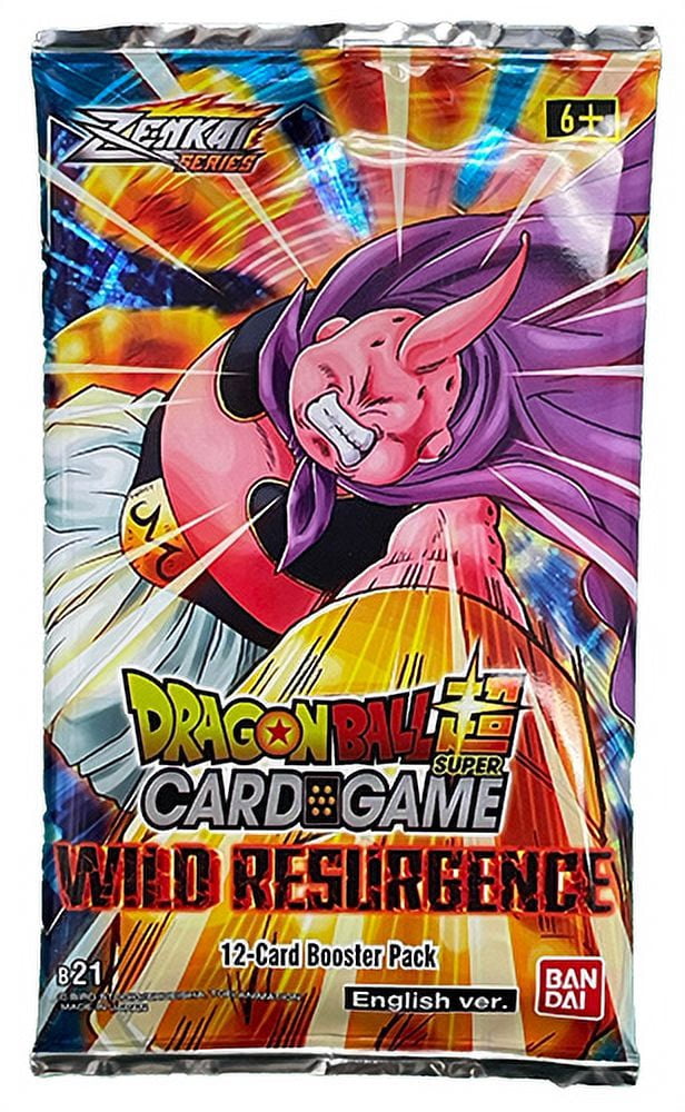 Bandai Dragon Ball Super Trading Cards - Zenkai Series Wild Resurgence B21 - PACK (12 Cards) - Walmart.com Bandai Dragon Ball Super Trading Cards - Zenkai Series Wild Resurgence B21 - PACK (12 Cards) - Walmart.com