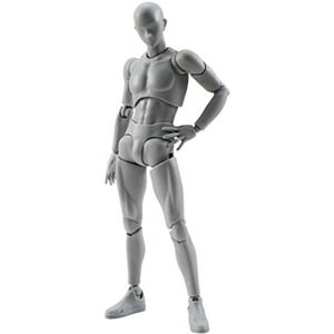 Bandai - Figurine S.H.Figuarts - Body Kun (male) DX Set Grey