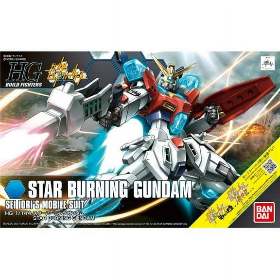Bandai Gundam Build Fighters HGBF Star Burning Gundam HG 1/144 Model Kit