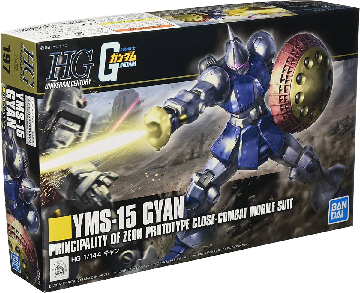 Bandai Gundam HGUC Mobile Suit Gyan Revive HG 1/144 Model Kit - Walmart.com