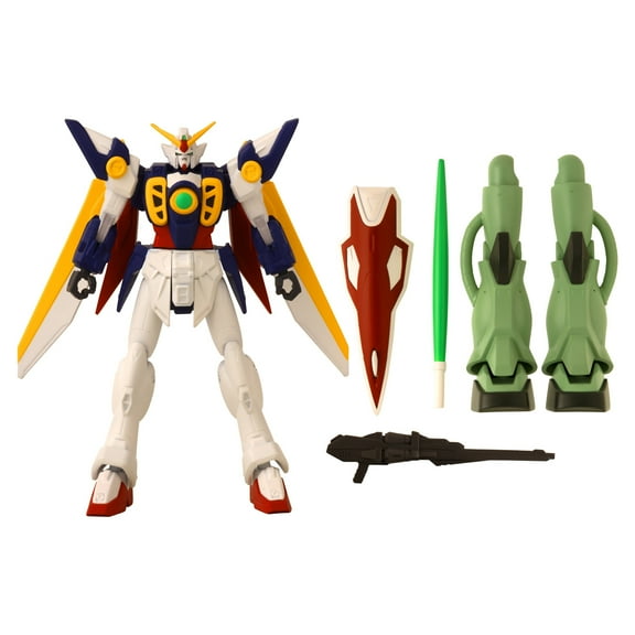 Bandai Gundam Infinity XXXG-01W Wing Action Figure Set, 6 Pieces