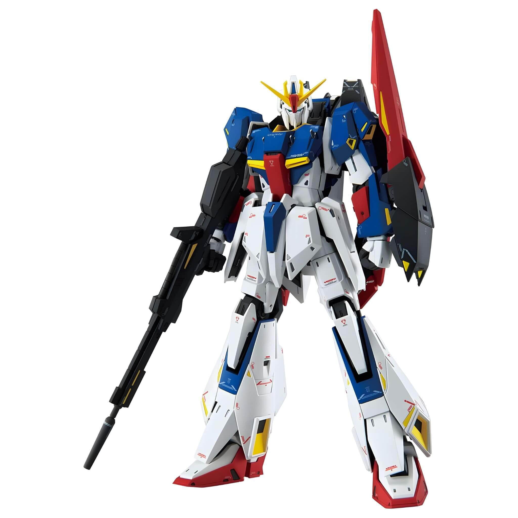 Bandai: Gundam Master Grade Zeta Gundam "Ver. Ka" Action Figure, with Metallic Finish