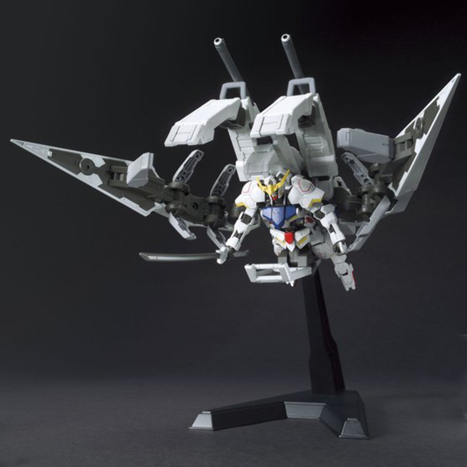 Bandai HG IBO #007 Gundam Barbatos & Long Distance Transport Booster 1/144