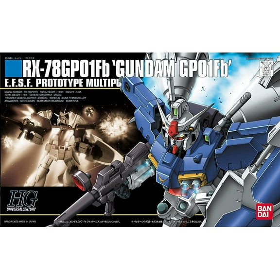 HGUC 1/144 #18 RX-78GP01-Fb Gundam Zephyranthes Full Burnern