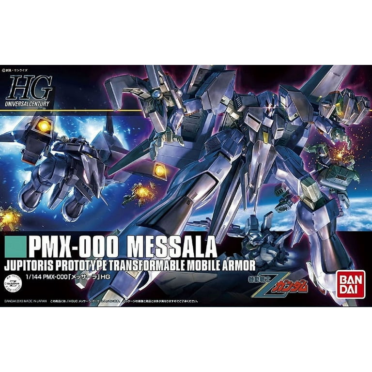 2024-25 秋冬新作  Bandai HGUC Zeta Gundam PMX-000 Messala HG 1/144 Scale Model 模型/プラモデル