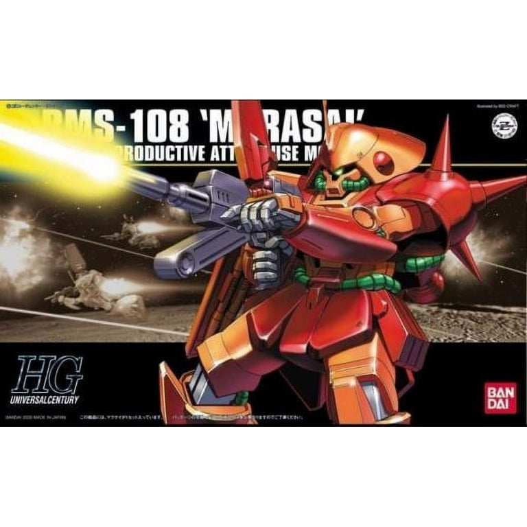 Bandai HGUC Zeta Gundam RMS-108 Marasai HG 1/144 Model Kit