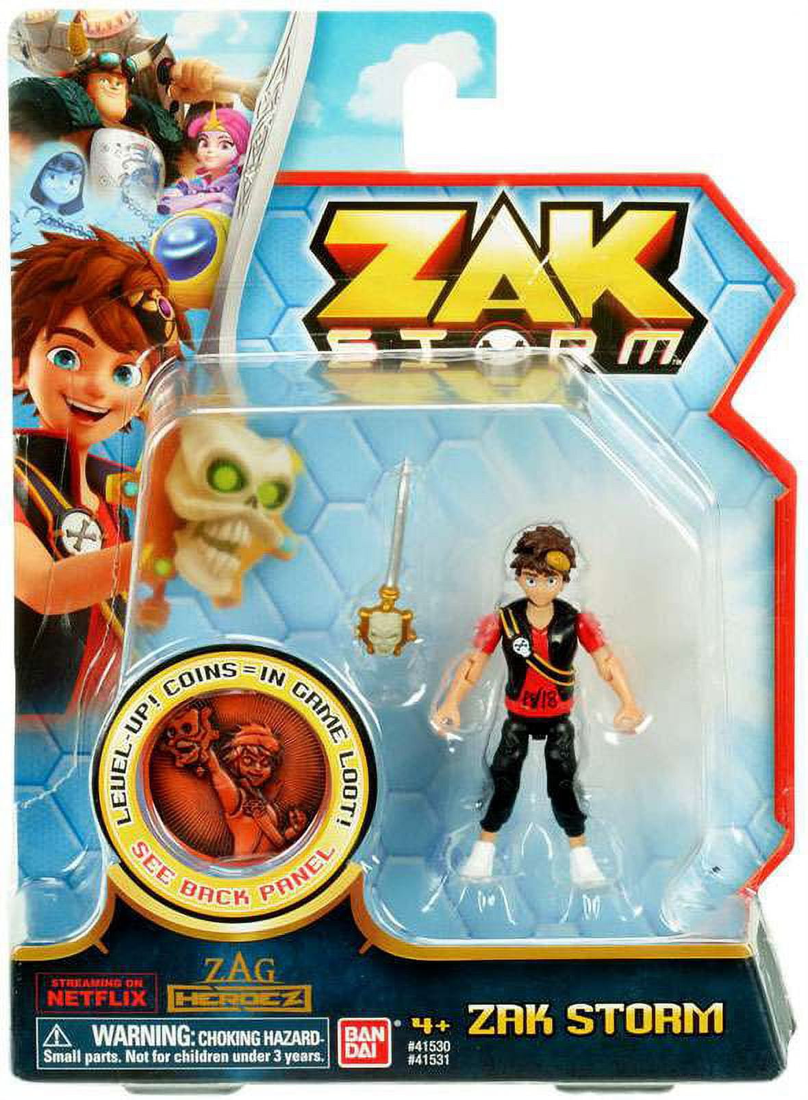 Zag Heroez Zak Storm Swashbuckling Pirate Action Figure Toy