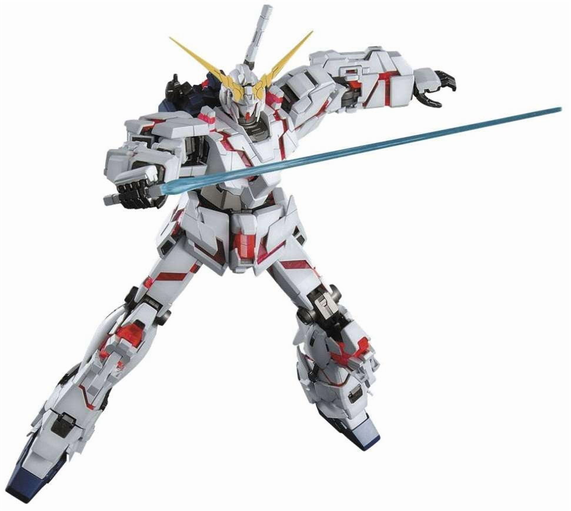 Bandai Hobby All Ages Unicorn Gundam Action Figure, Plastic Multicolor, 4" x 16" x 13", 10 lb