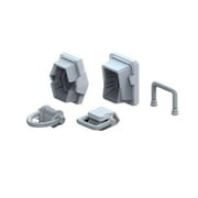 مجموعة نماذج بلاستيكية من Bandai Hobby Builders Parts HD-24 Non-Scale MS Detail 01