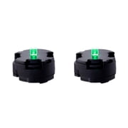 Bandai Hobby - CS Support Parts- 2 Led Unit Set Green Box of 12
