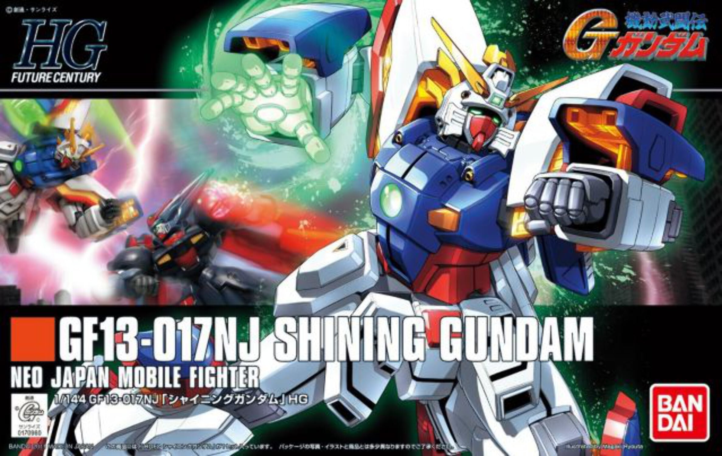 Bandai 2128326 1/144 HG FC #127 GF13-017NJ Shining Gundam