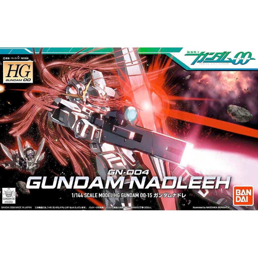 Bandai Hobby Gundam 00 #15 Gundam Nadleeh HG 1/144 Model Kit