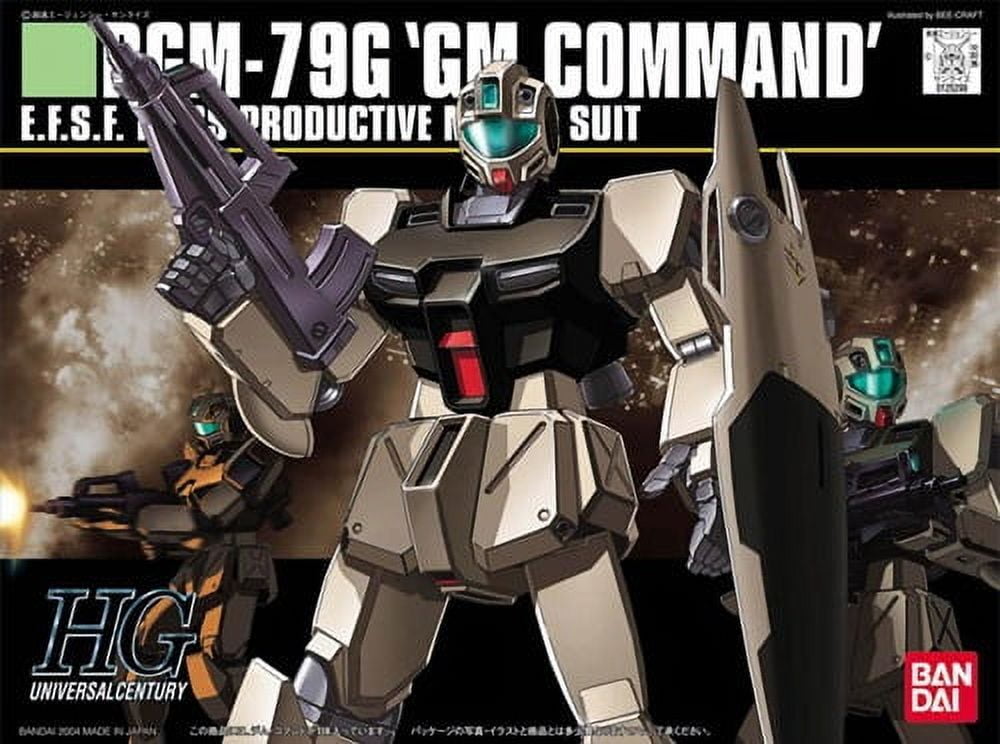 Bandai Hobby Gundam 0080 #46 HGUC RGM-79G GM Command HG 1/144 Model Kit