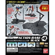 Bandai Hobby Gundam Action Base 4 Black Gunpla 1/100 Scale Display Stand