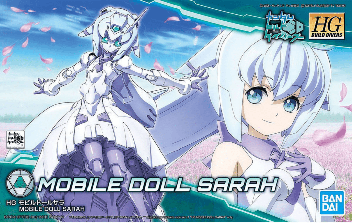 Bandai Hobby Gundam Build Divers Mobile Doll Sarah HG 1/144 Model Kit