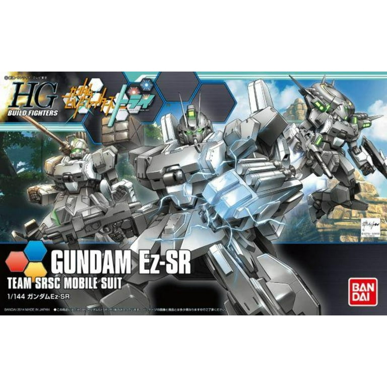 【3体セット】HGBF 1/144 ガンダムEz-SR Bandai Hobby Gundam Build Fighters Gundam Ez-SR HG 1/144