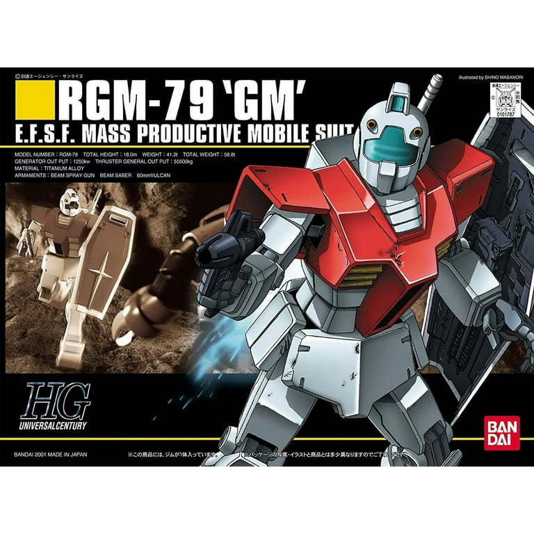 Gundam High Grade Build Toys: Universal Century RGM-79 'GM