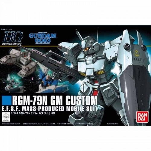 Bandai Hobby Gundam RGM-79N GM Custom HG 1/144 Model Kit - Walmart.com