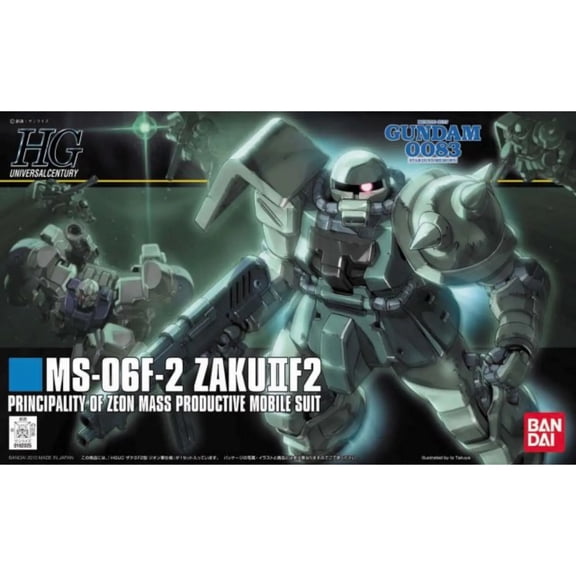 HGUC 1/144 #105 MS-06F-2 Zaku II F2 (Zeon Ver.)