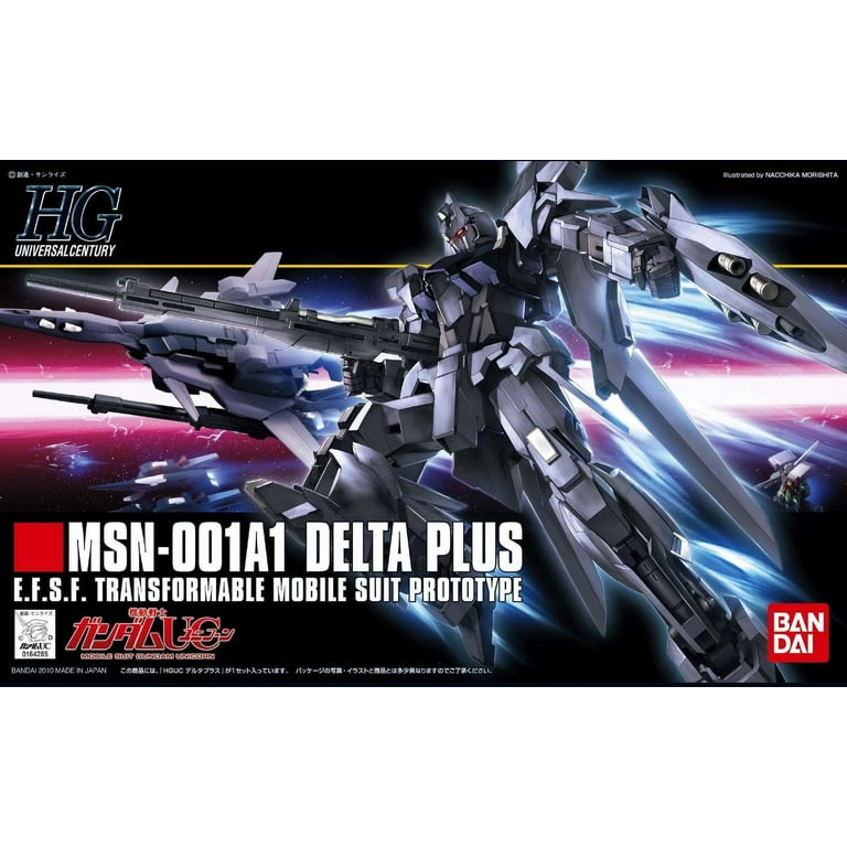 Bandai Hobby Gundam Unicorn HGUC #115 Delta Plus HG 1/144 Model Kit
