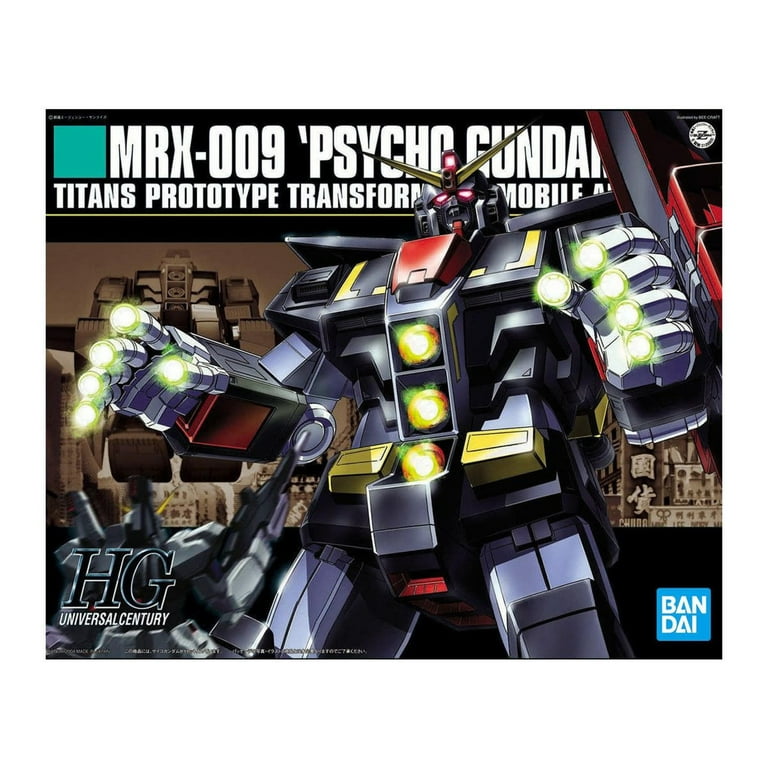 MRX-009 'PSYCHO GUNDAM' HG サイコガンダム HG #049 MRX-009 Psycho Gundam HGUC BAN1126800 - Walmart.com