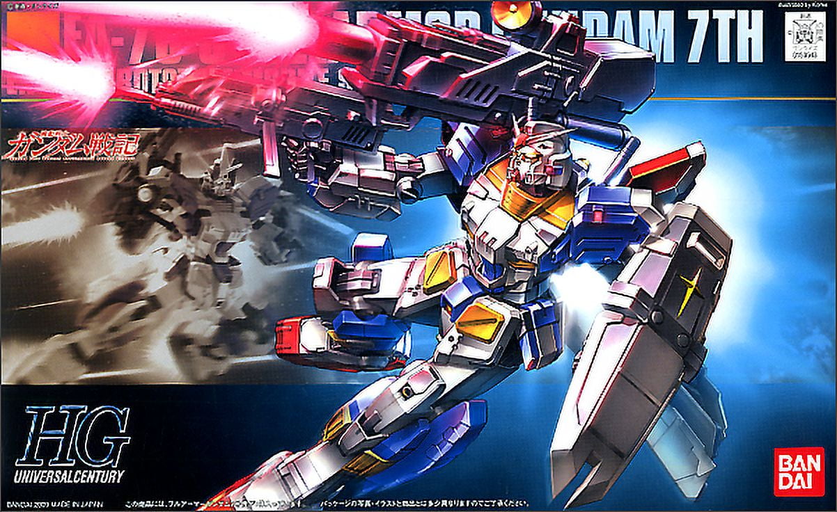 Bandai Hobby HGUC FA-78-3 Full Armor Gundam 7th HG 1/144 Model Kit