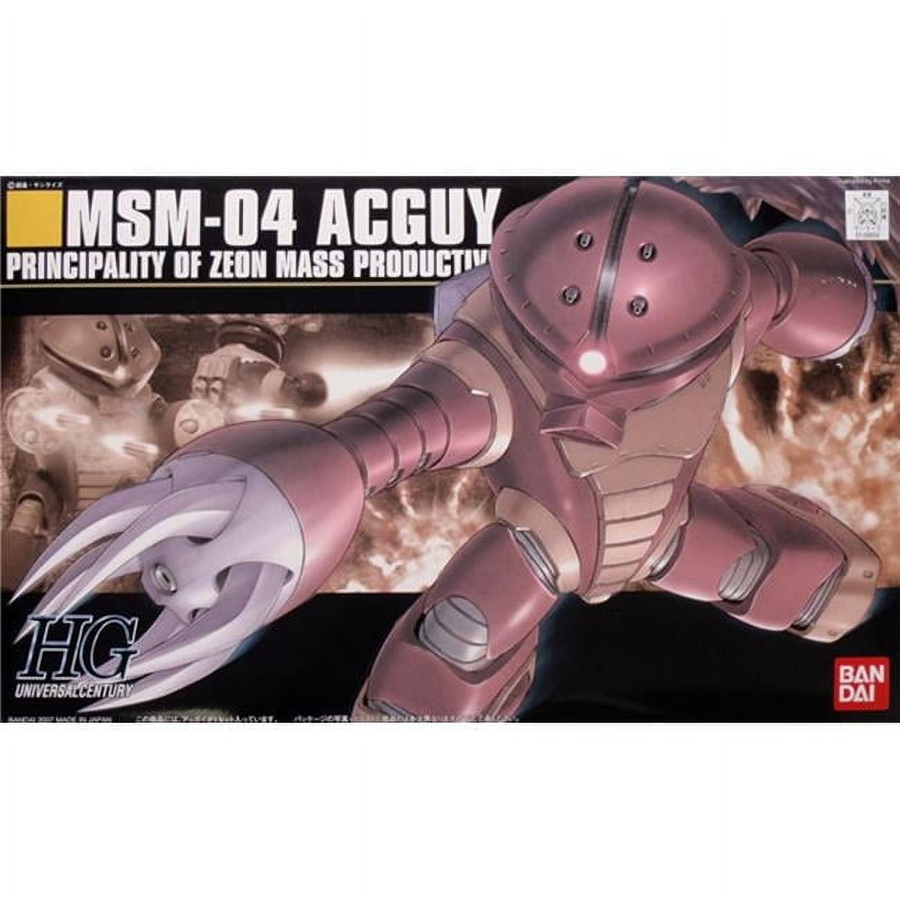 Bandai 2001329 1/144 HG Universal Century Series #78 MSN-04 Acguy "Mobile Suit Gundam" Kit