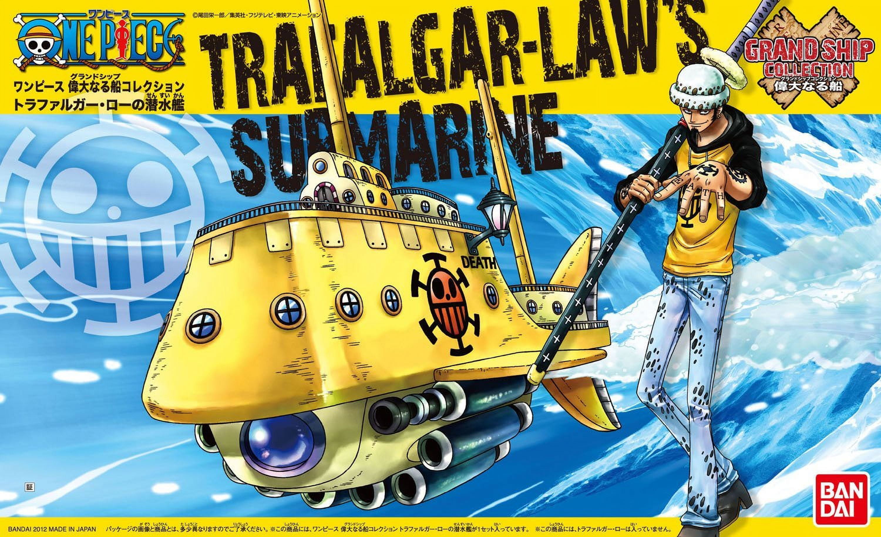 Bandai Hobby One Piece Trafalgar Law's Submarine Grand Ship Collection Model Kit