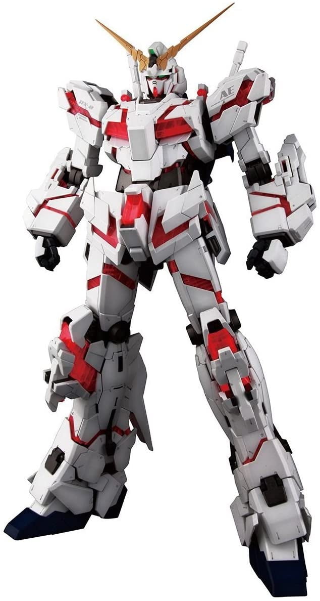 Gundam PG RX-0 Unicorn Gundam Model Kit, 1/60 Scale, Transformable