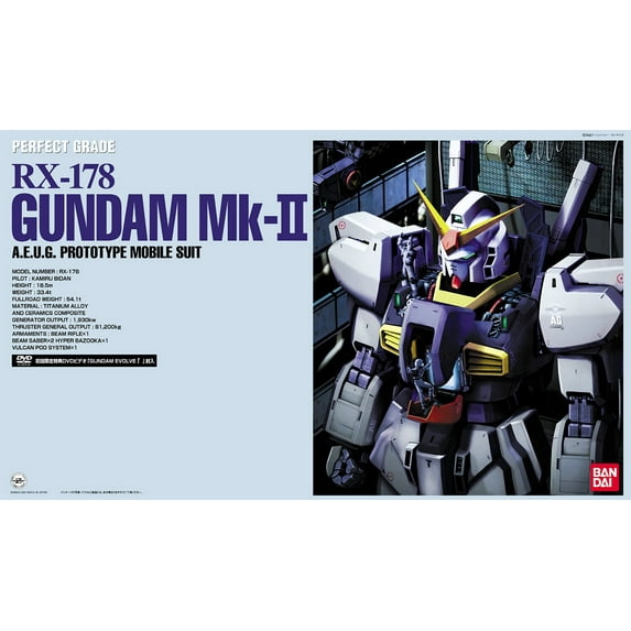 Bandai 1106047 1/60 PG RX-178 Mk-II(AEUG)'Z Gundam' Prototype Model Suit