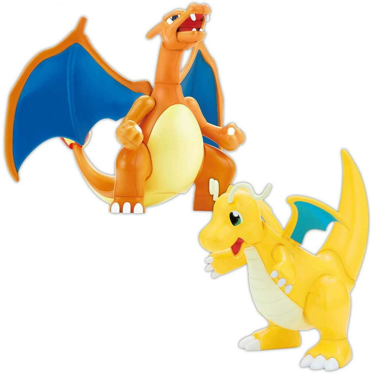 Bandai Hobby Pokemon Plamo Charizard & Dragonite Figure Model Kit