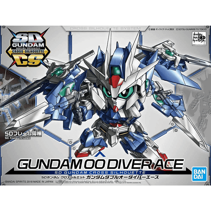 SD Gundam Cross Silhouette #06 Gundam 00 Diver Ace