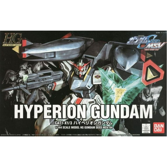 Bandai Hobby SEED Destiny MSV #04 Hyperion Gundam HG 1/144 Model Kit