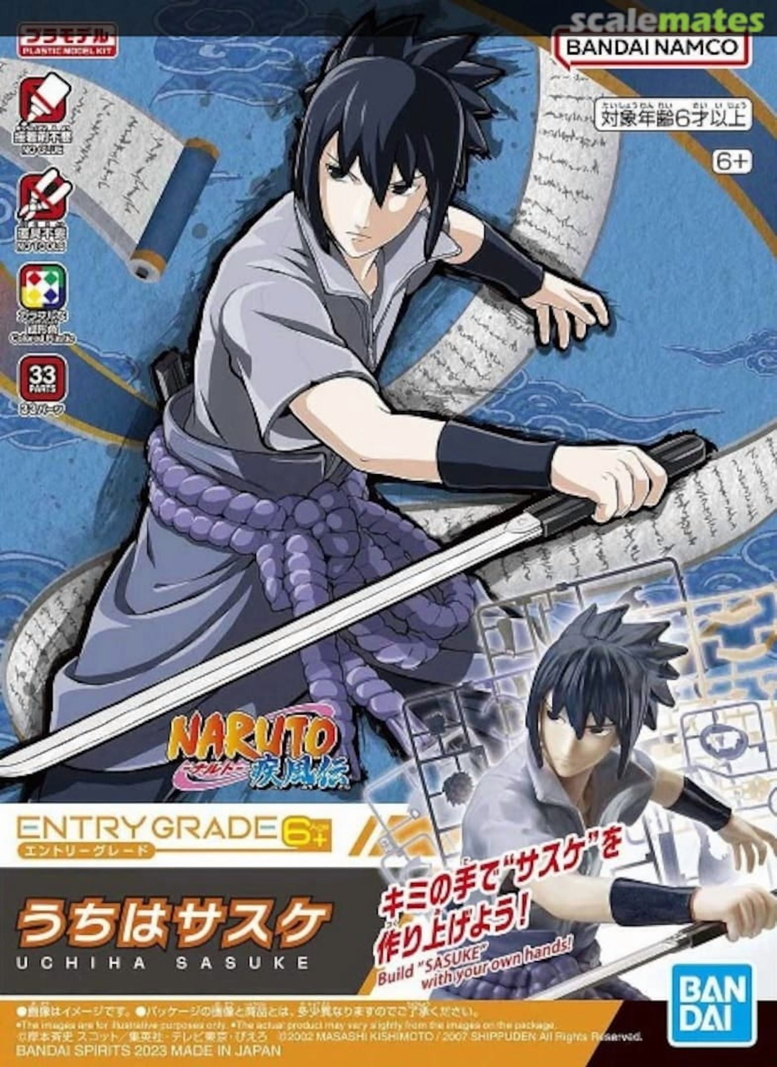 Bandai Hobby Sasuke Uchiha Entry Grade Model Kit