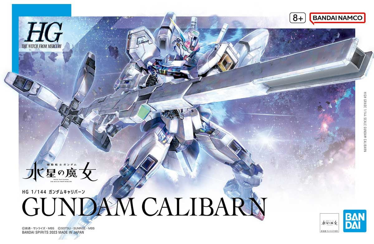 Bandai Spirits: Gundam: The Witch from Mercury - HG 1/144 Gundam Calibarn Model Kit #26